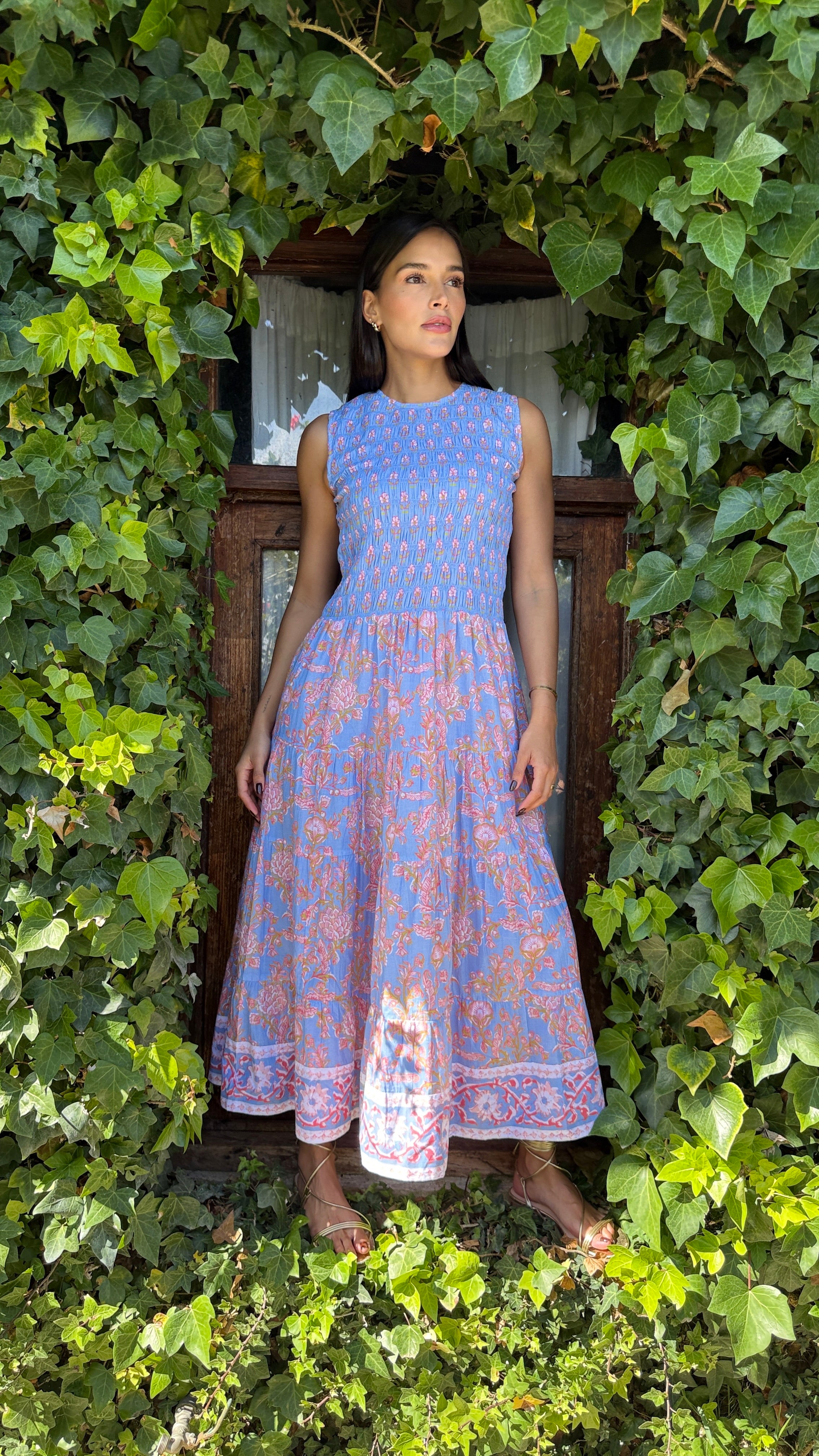 Bella Dress Cerulean