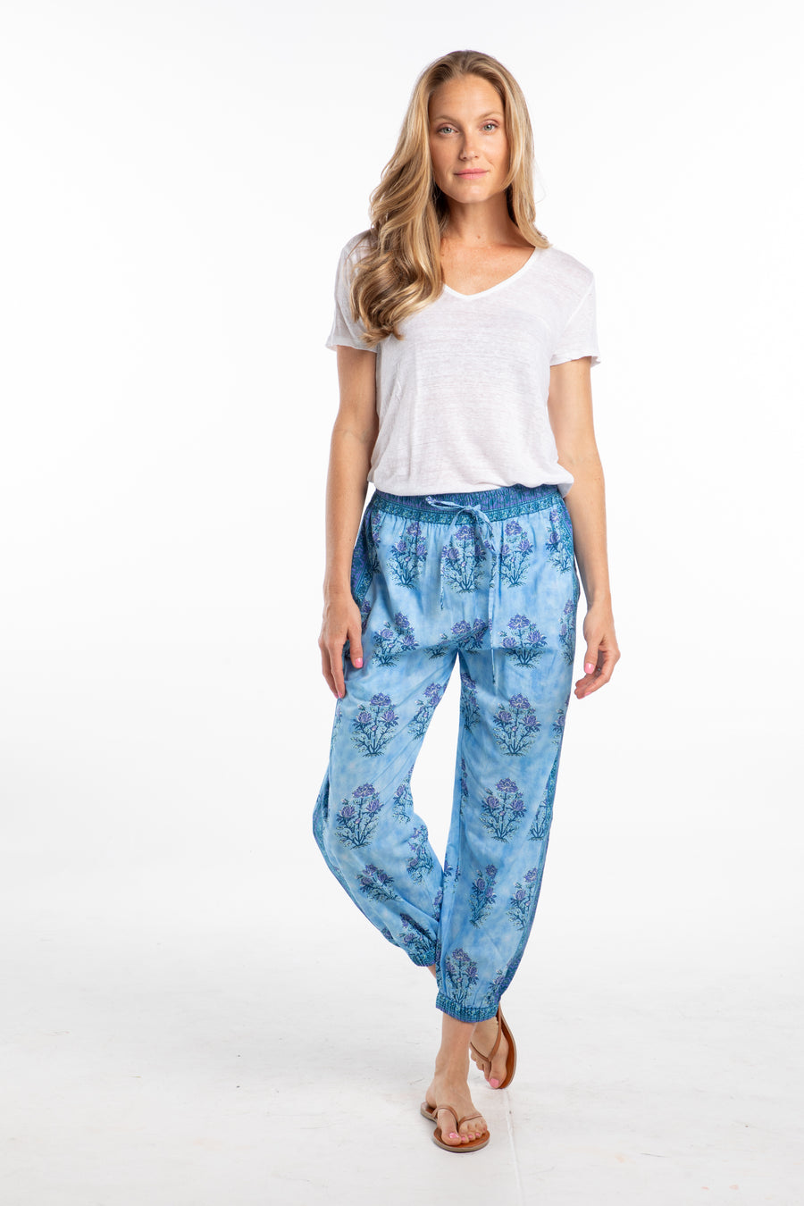 Alani Pants. Cornflower