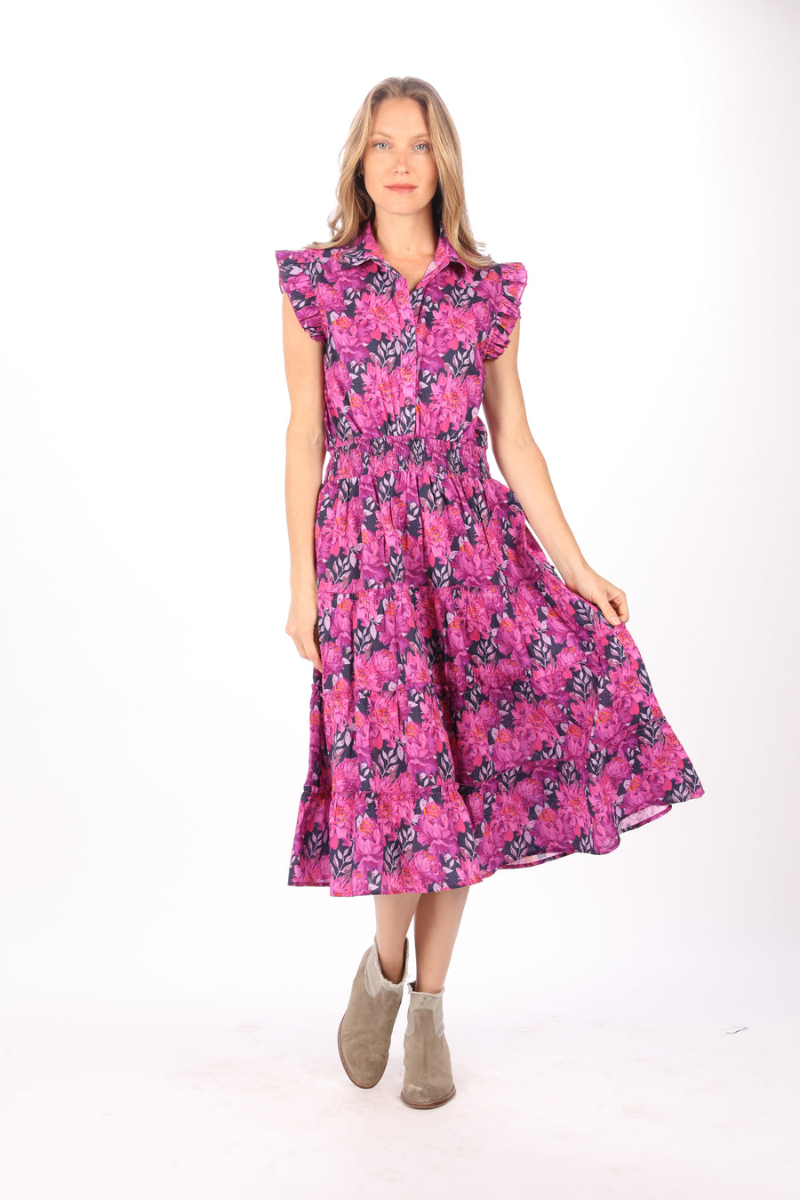 Brenda Dress. Orchid