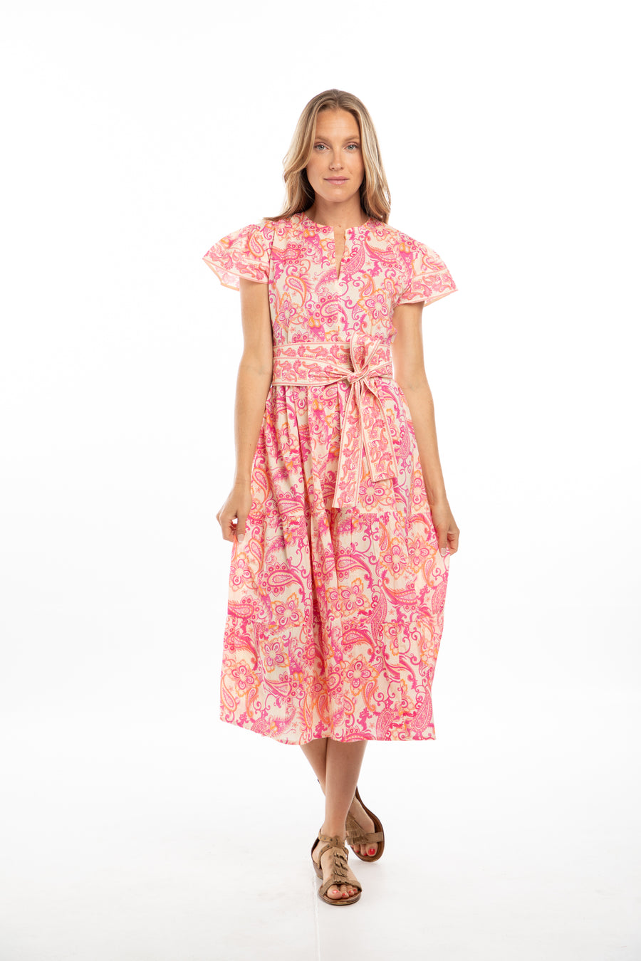 Kiki Dress. Retro Paisley