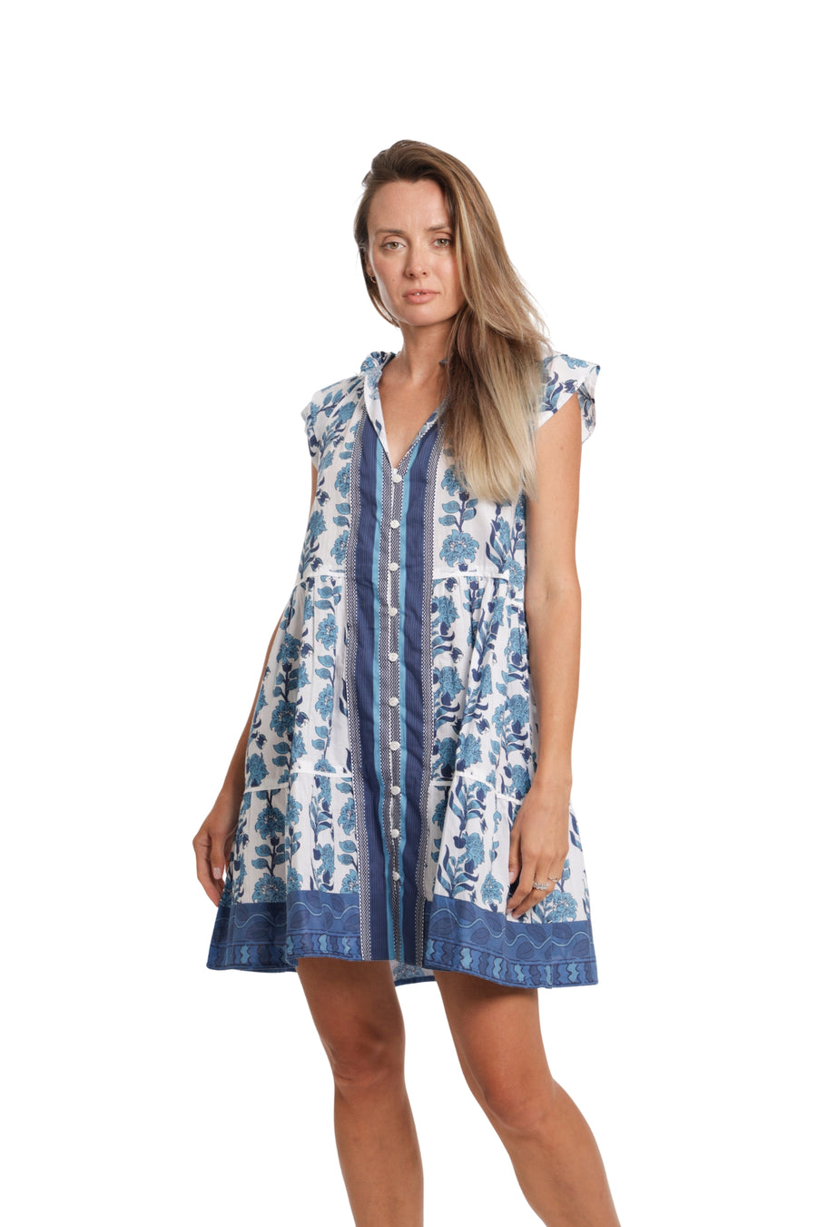 Stella Dress - Allure Blue