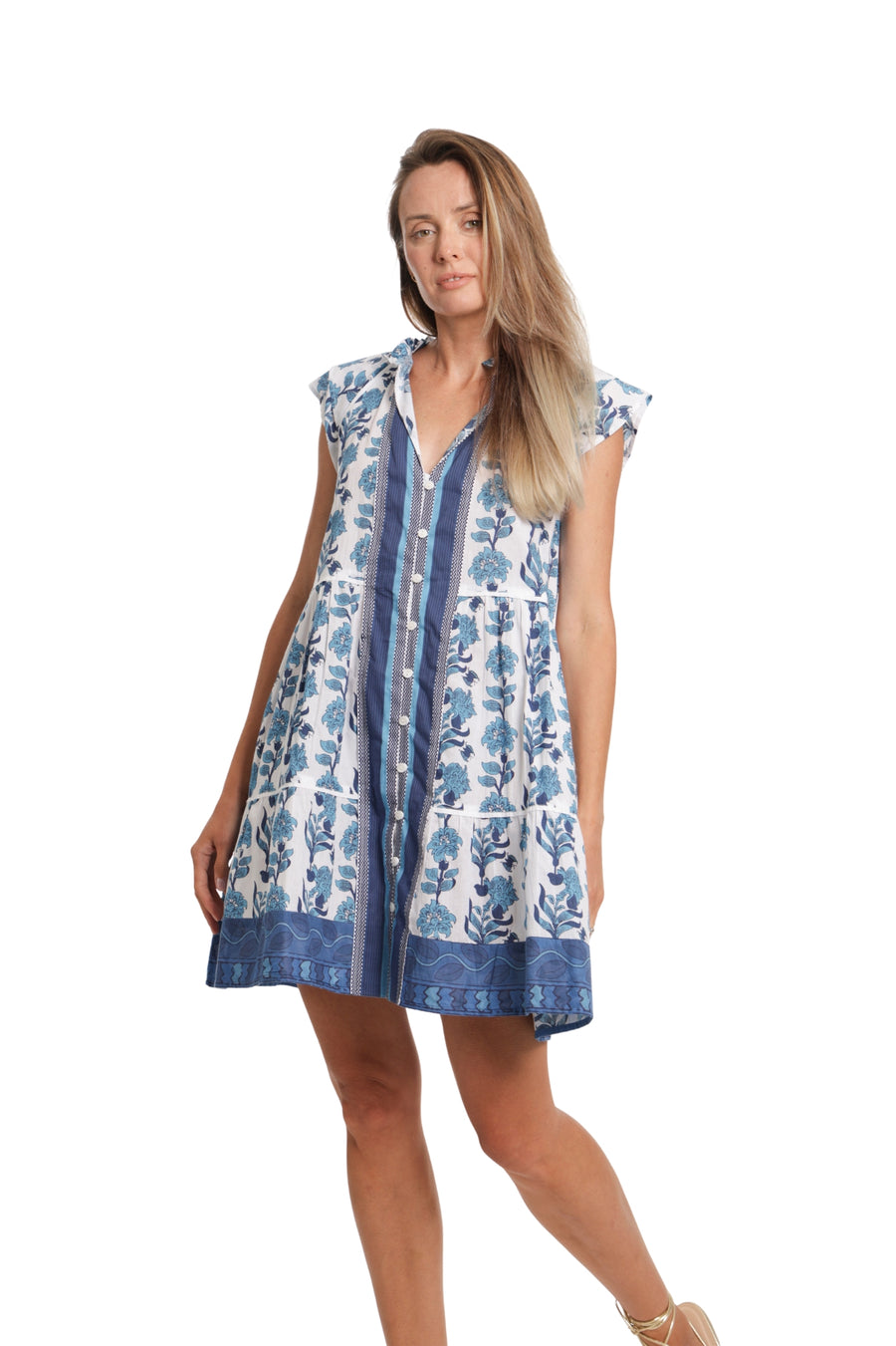 Stella Dress - Allure Blue