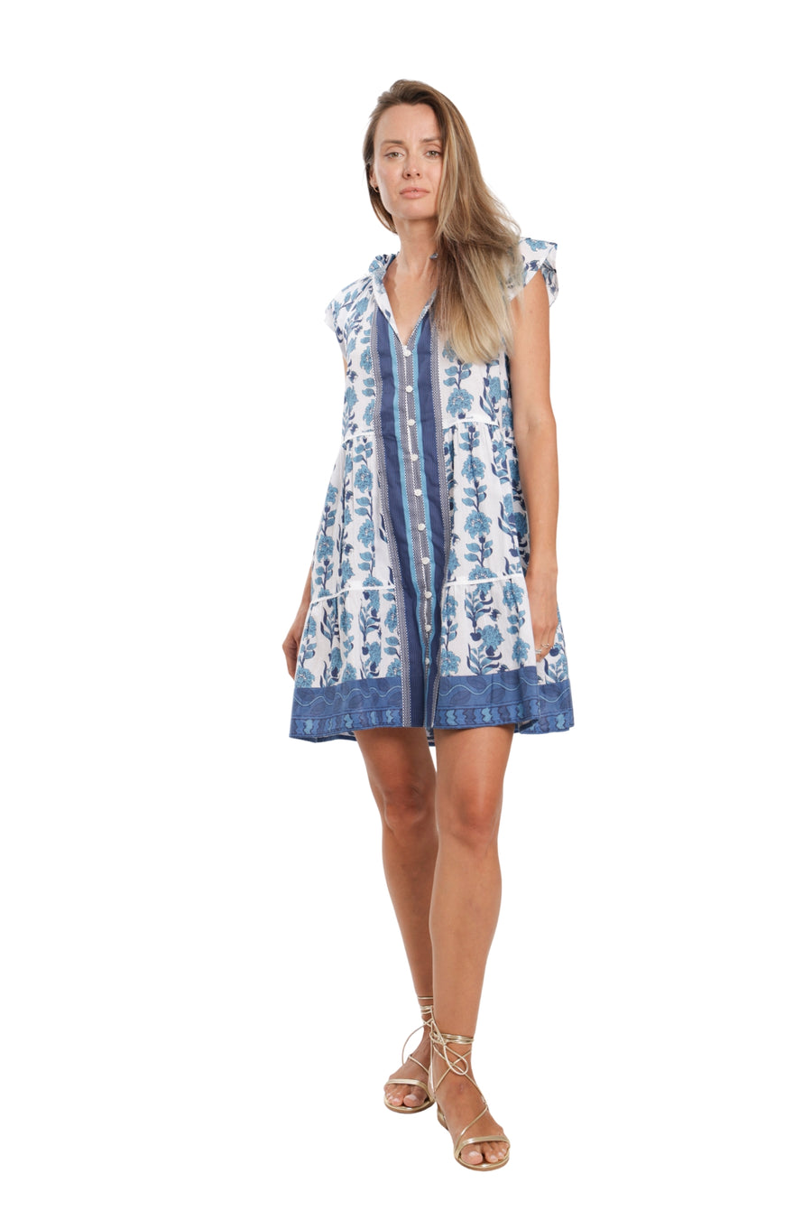 Stella Dress - Allure Blue