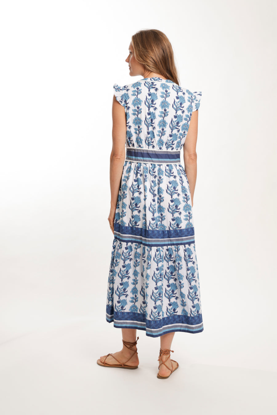 Celine Dress - Allure Blue