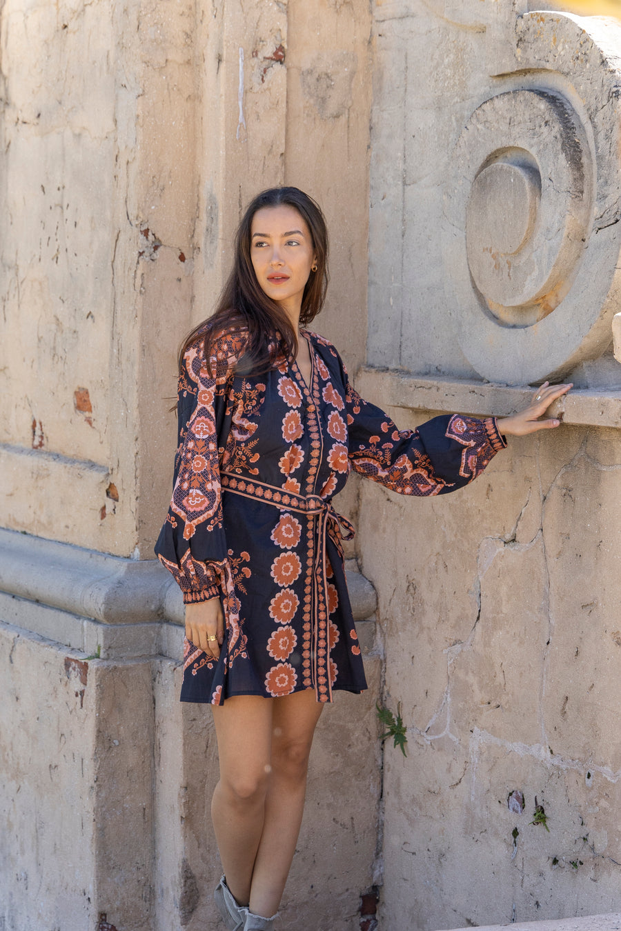 Grace Dress Tunic. Desert Sand