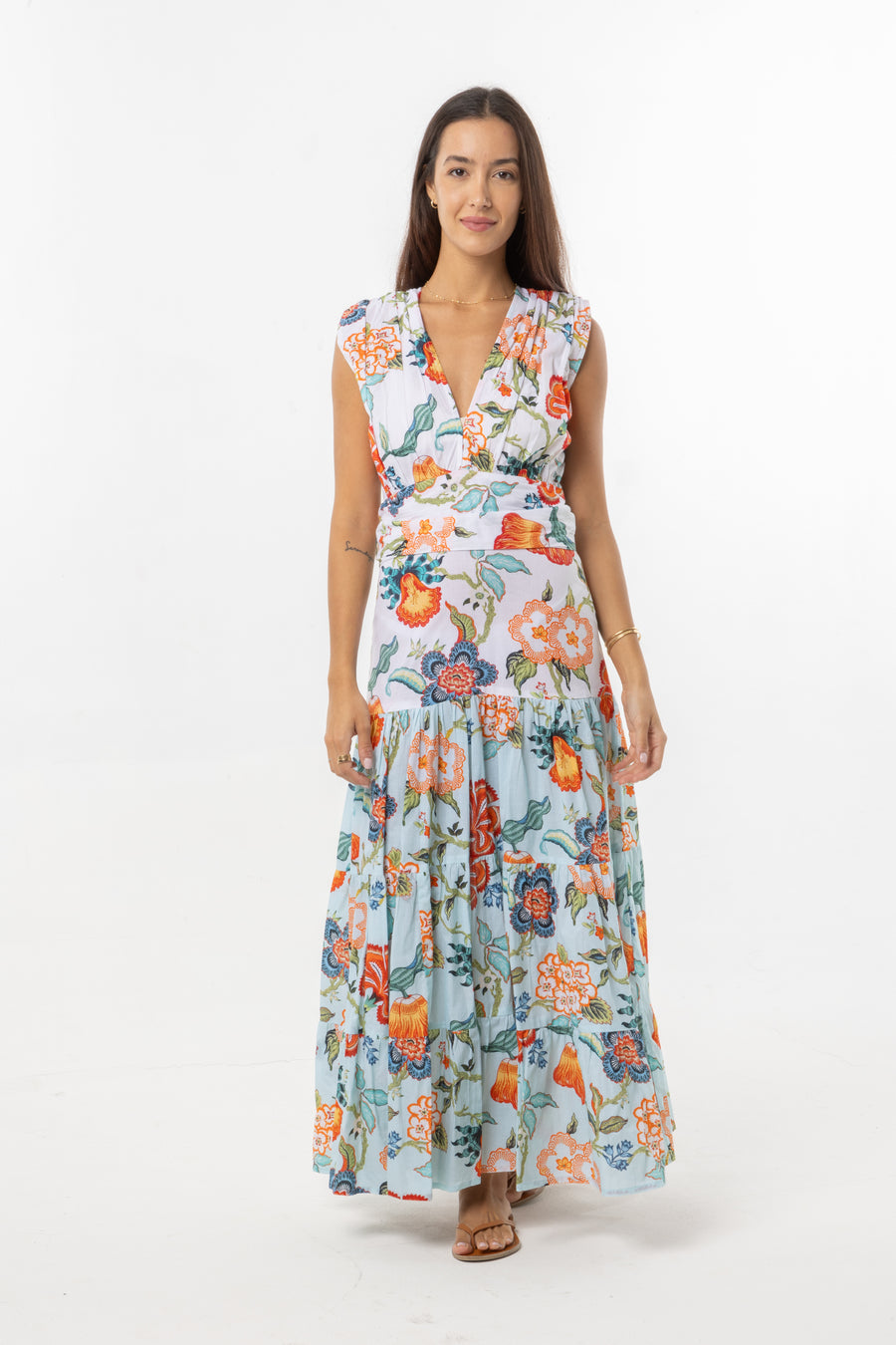 Hazel Dress. Floral