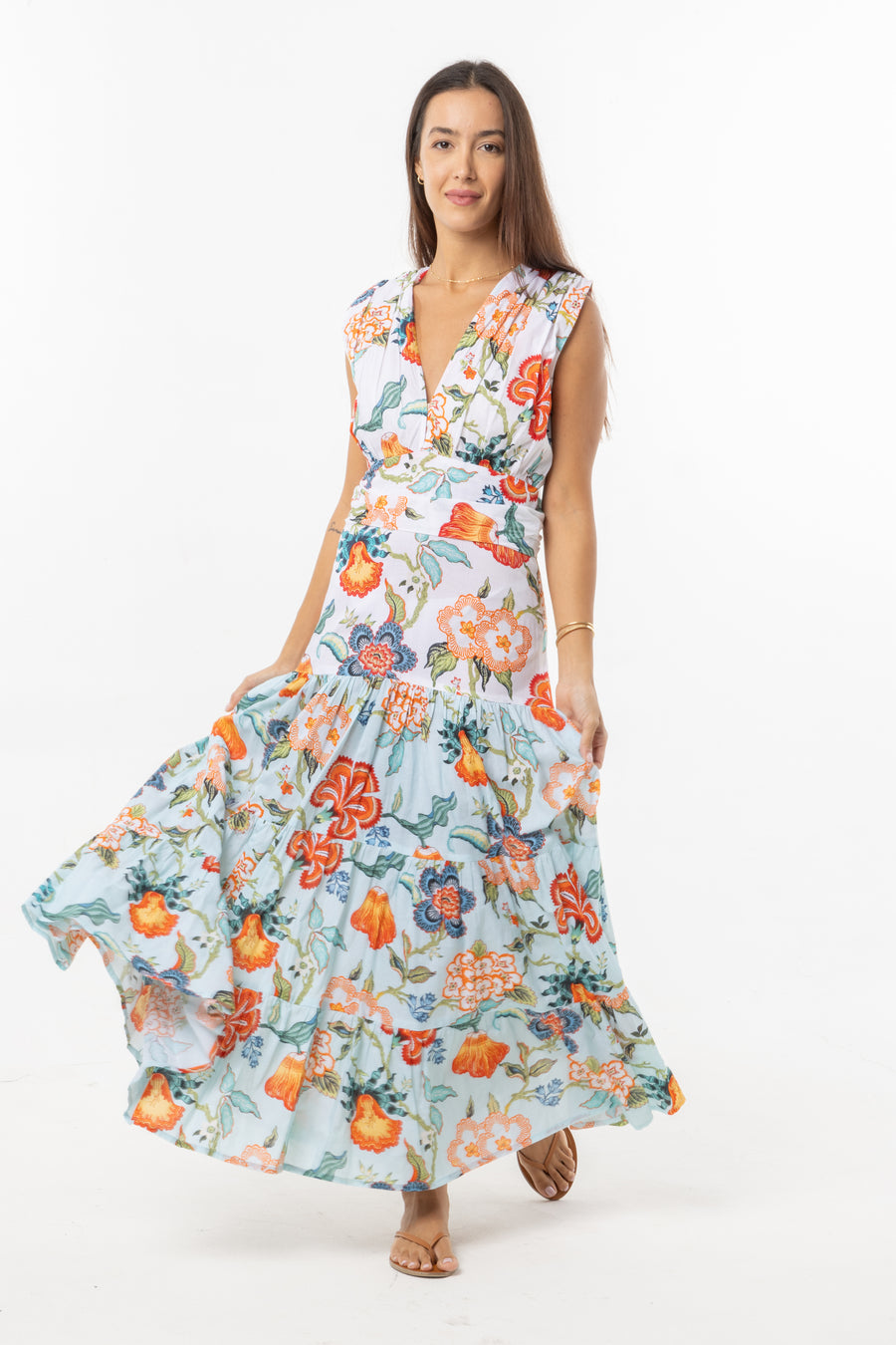 Hazel Dress. Floral