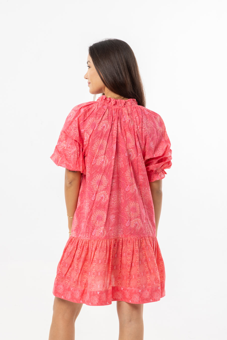 Claire Dress. Fruit Punch.
