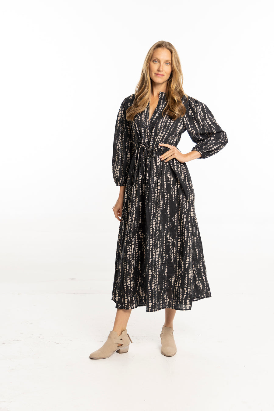 Eva Dress. Black Pearl