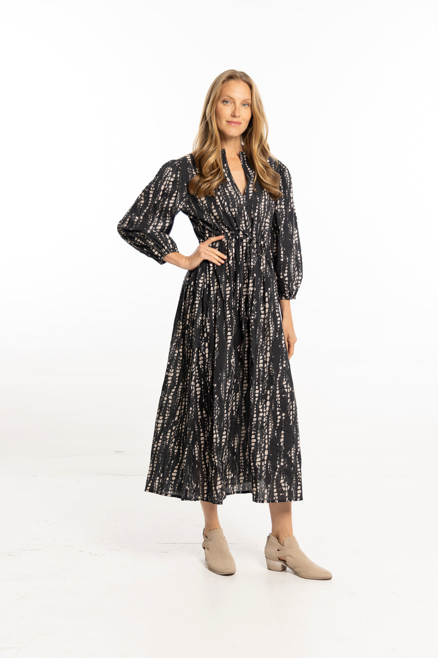 Eva Dress. Black Pearl