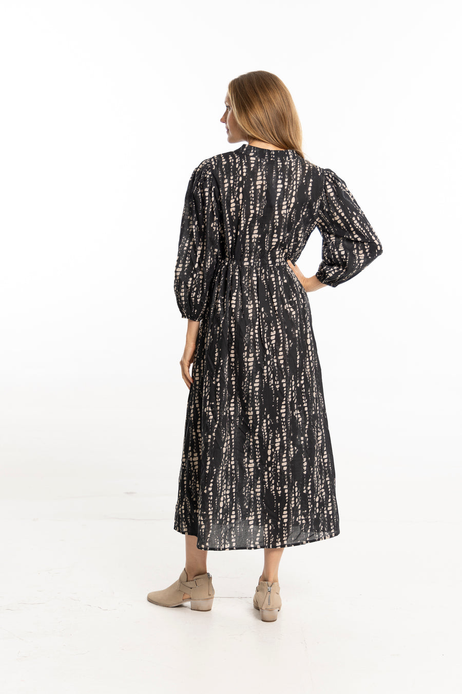 Eva Dress. Black Pearl
