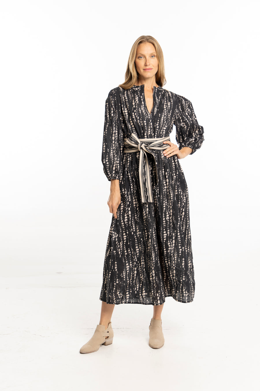 Eva Dress. Black Pearl