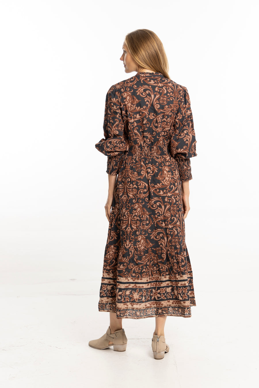 Monica Dress. Espresso