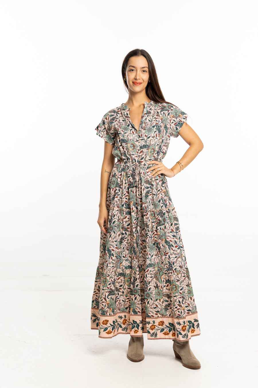 Marina Dress. Crystal Clear
