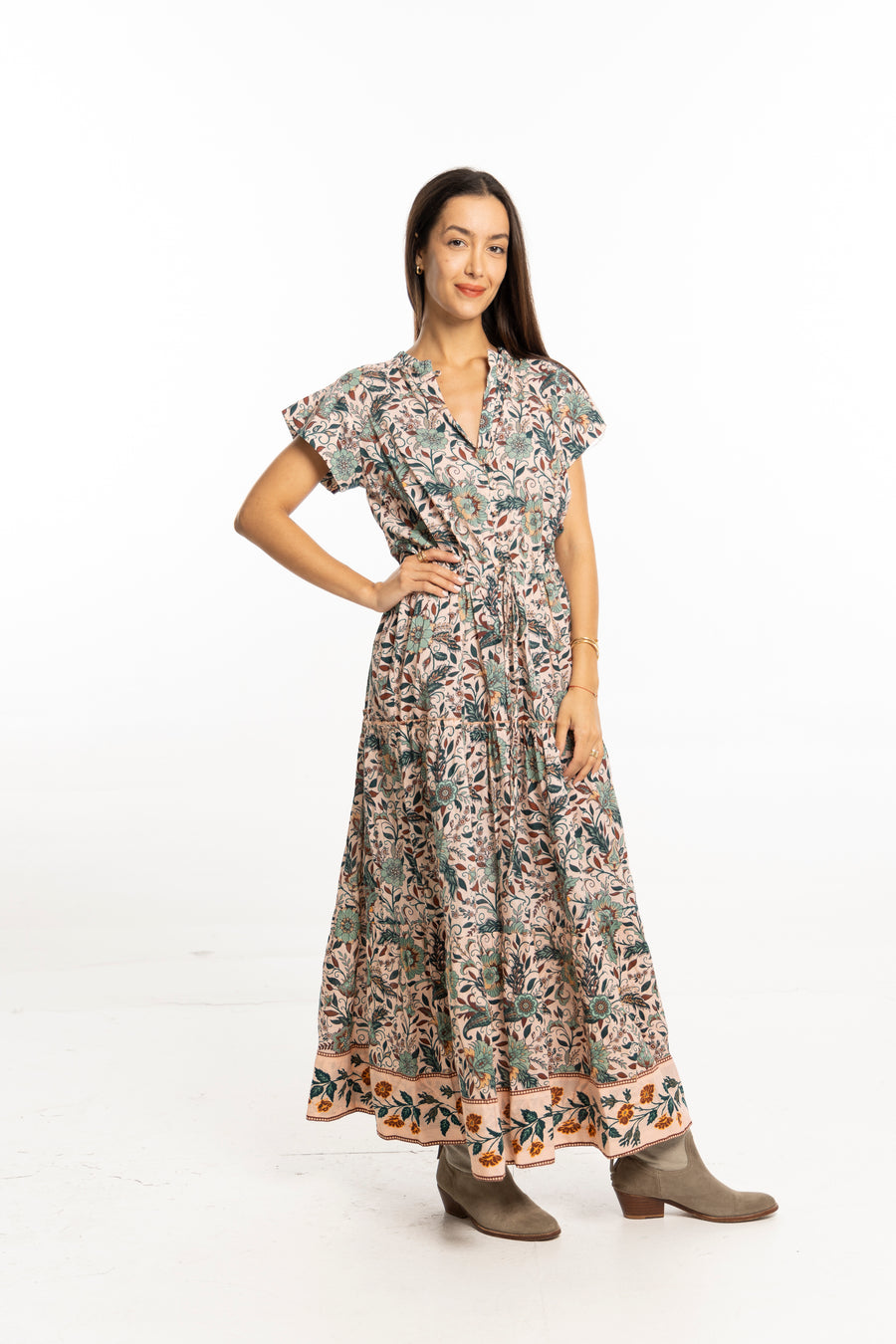Marina Dress. Crystal Clear