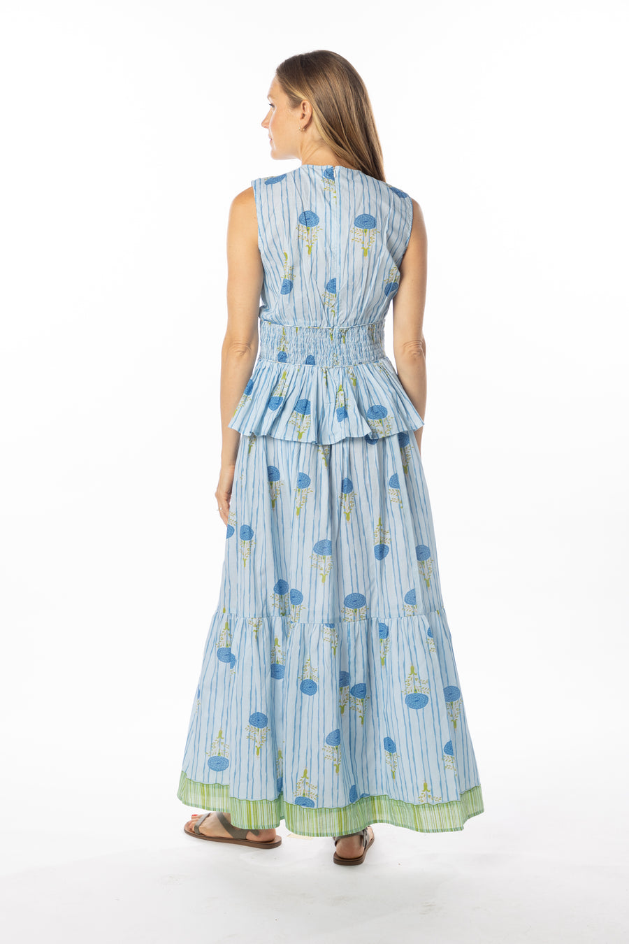 Willow Skirt. Blue Marigold