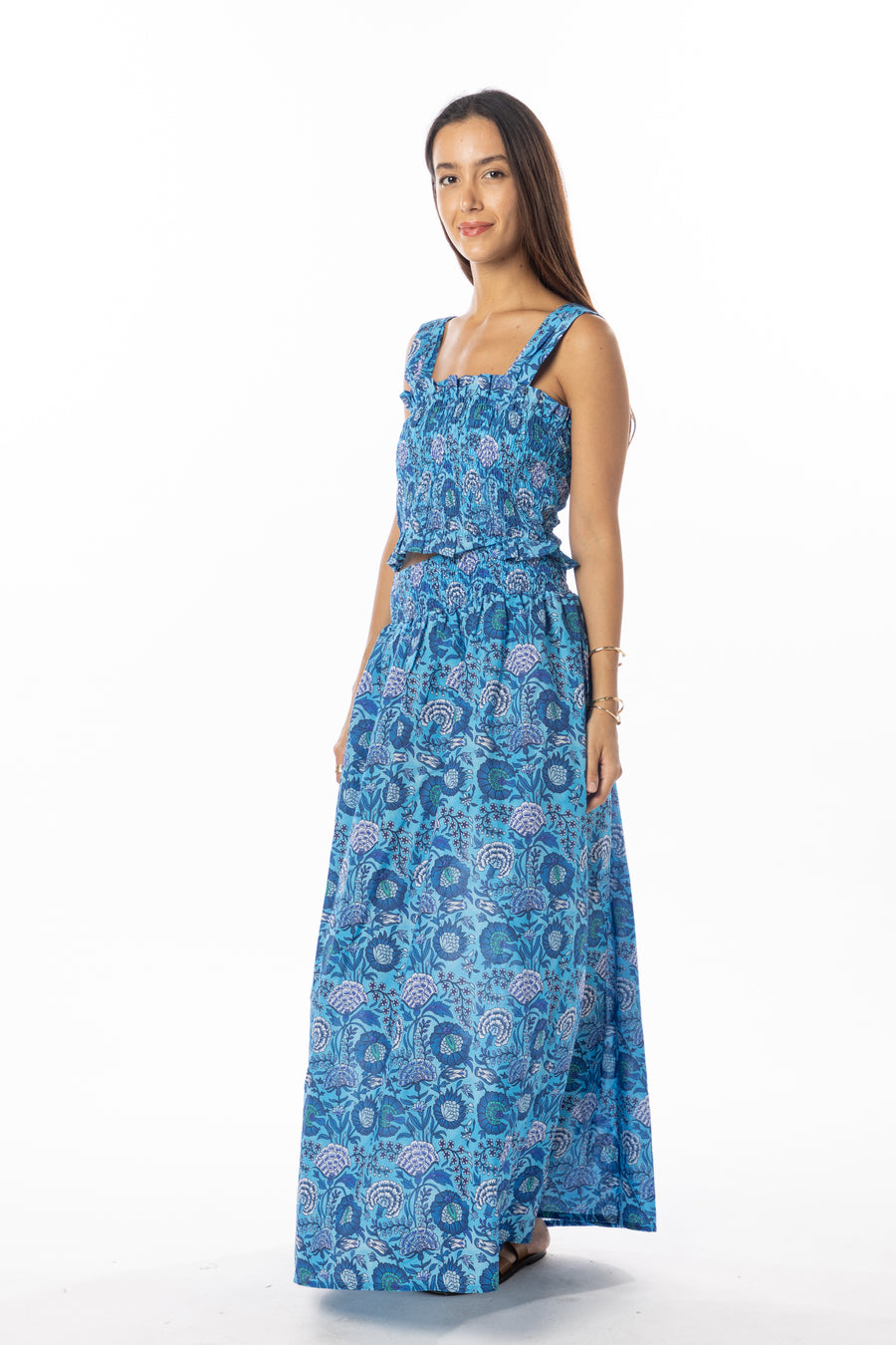 Parker Skirt. Azure