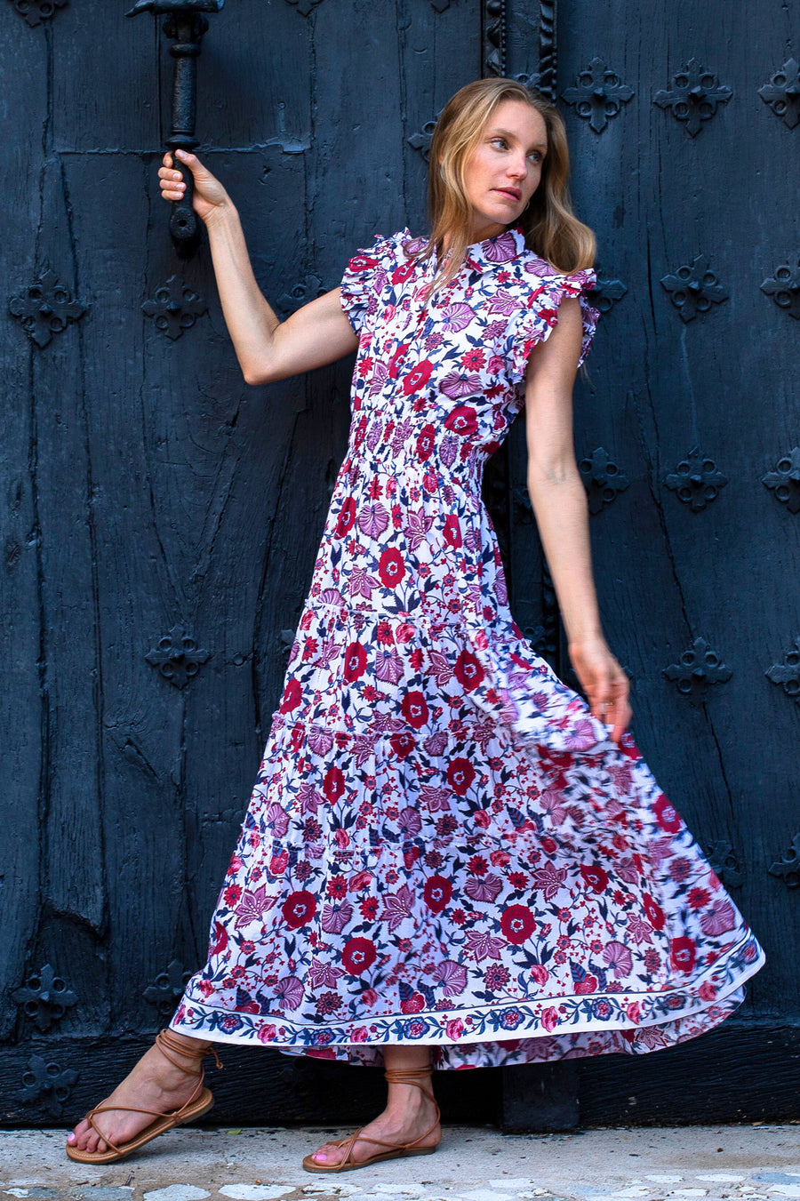 Paulina Dress - Wild Berry