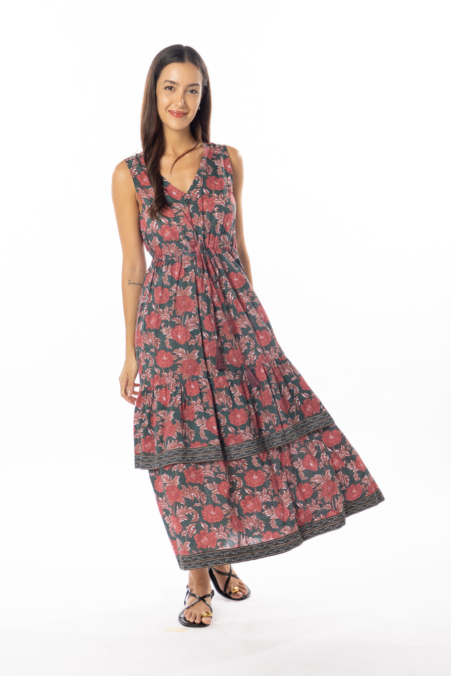 Allison Dress | Sage | Spring 25 | Bindu Clothing
