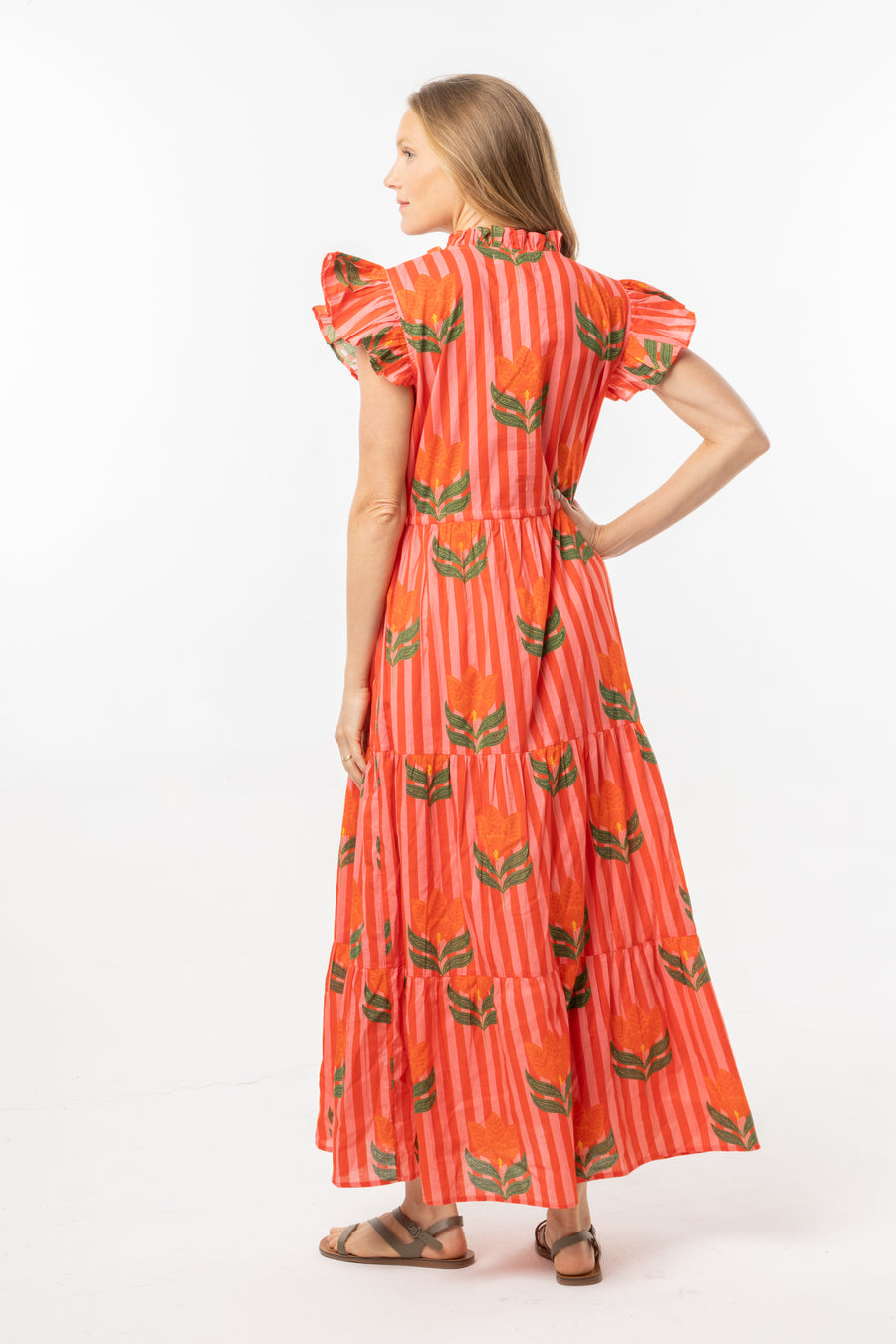 Andrea Dress | Pink Tulip | Summer 25 | Maxi Dress | Bindu Clothing