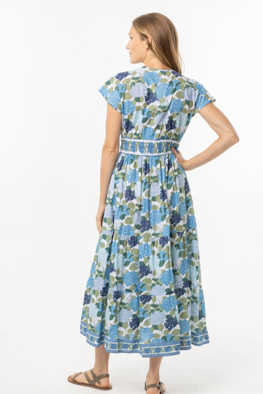 Aria Dress | Hydrangeas | Summer Dress | Spring | Bindu Clothing
