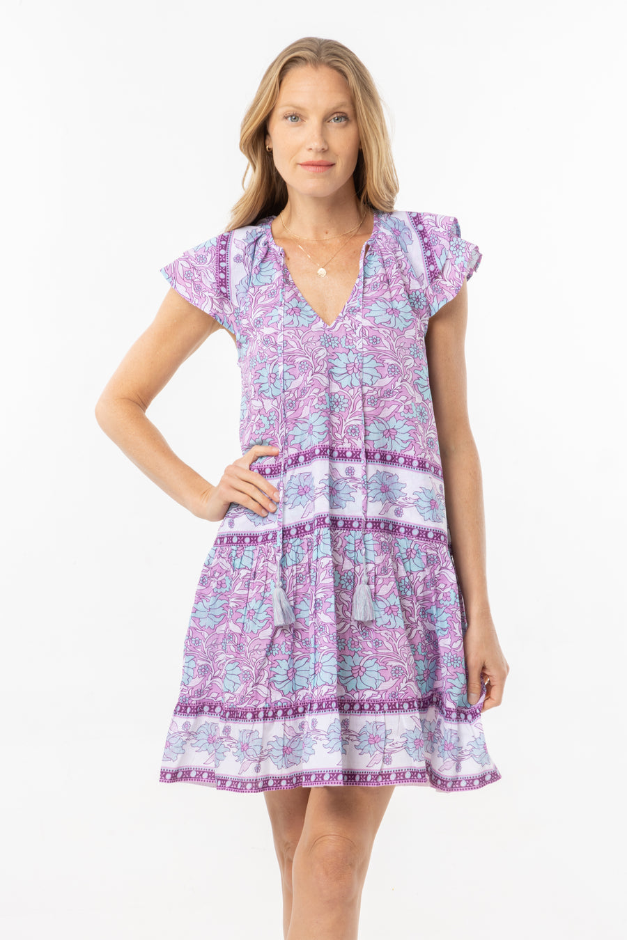Carolina Dress | Lavender | Summer Collection | Bindu Clothing