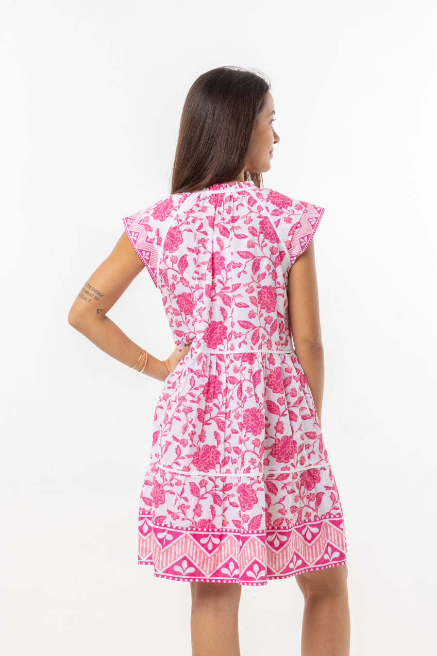 Stella Dress | Hot Pink | Summer Dress | Bindu Clothing