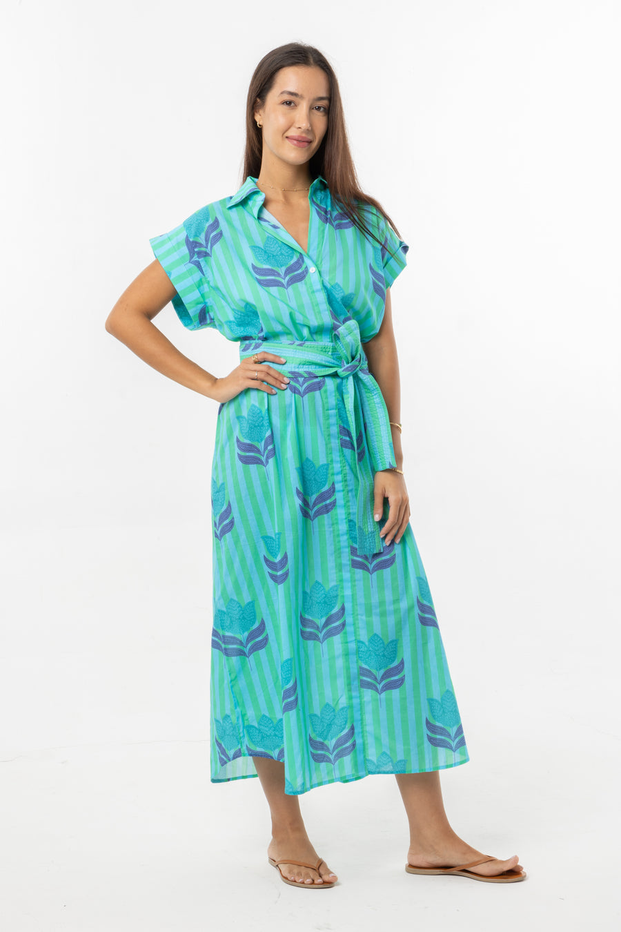 Paige Dress | Turquoise Tulip | Beach Dress | Summer | Bindu Clothing