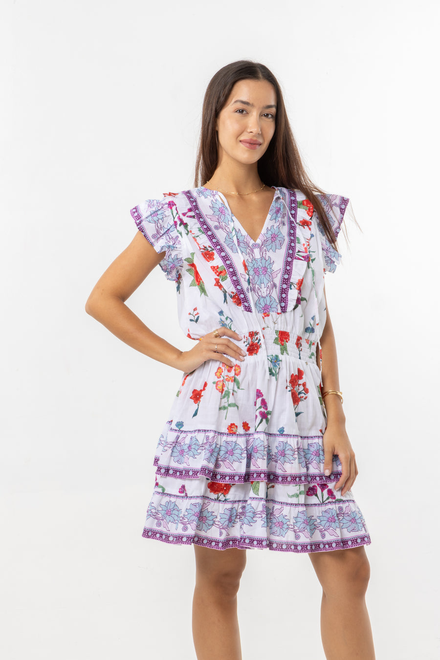 Sky Dress | Wild Flowers | Summer Collection | Bindu Clothing