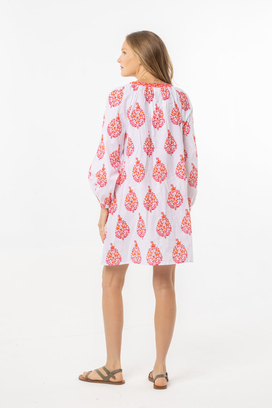 Grace Dress Tunic | Cherry Pink | Summer Dress | Bindu Clothing