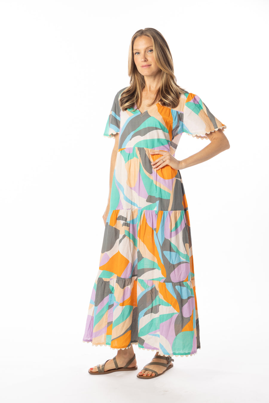Jules Dress | Multi Colored | Spring | Beachwear | Bindu Clothing