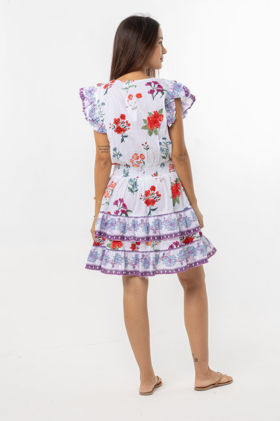 Sky Dress | Wild Flowers | Summer Collection | Bindu Clothing