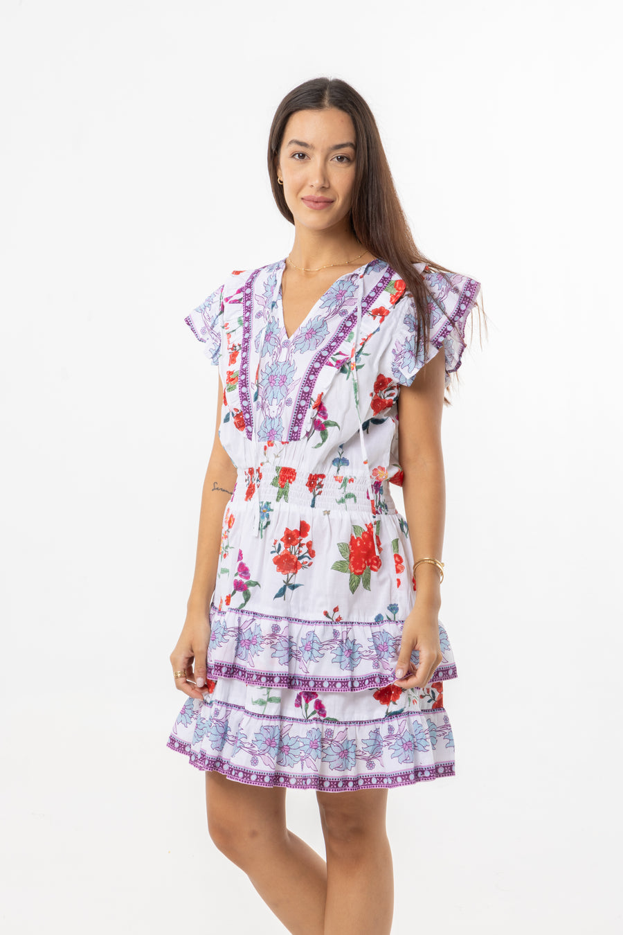 Sky Dress | Wild Flowers | Summer Collection | Bindu Clothing