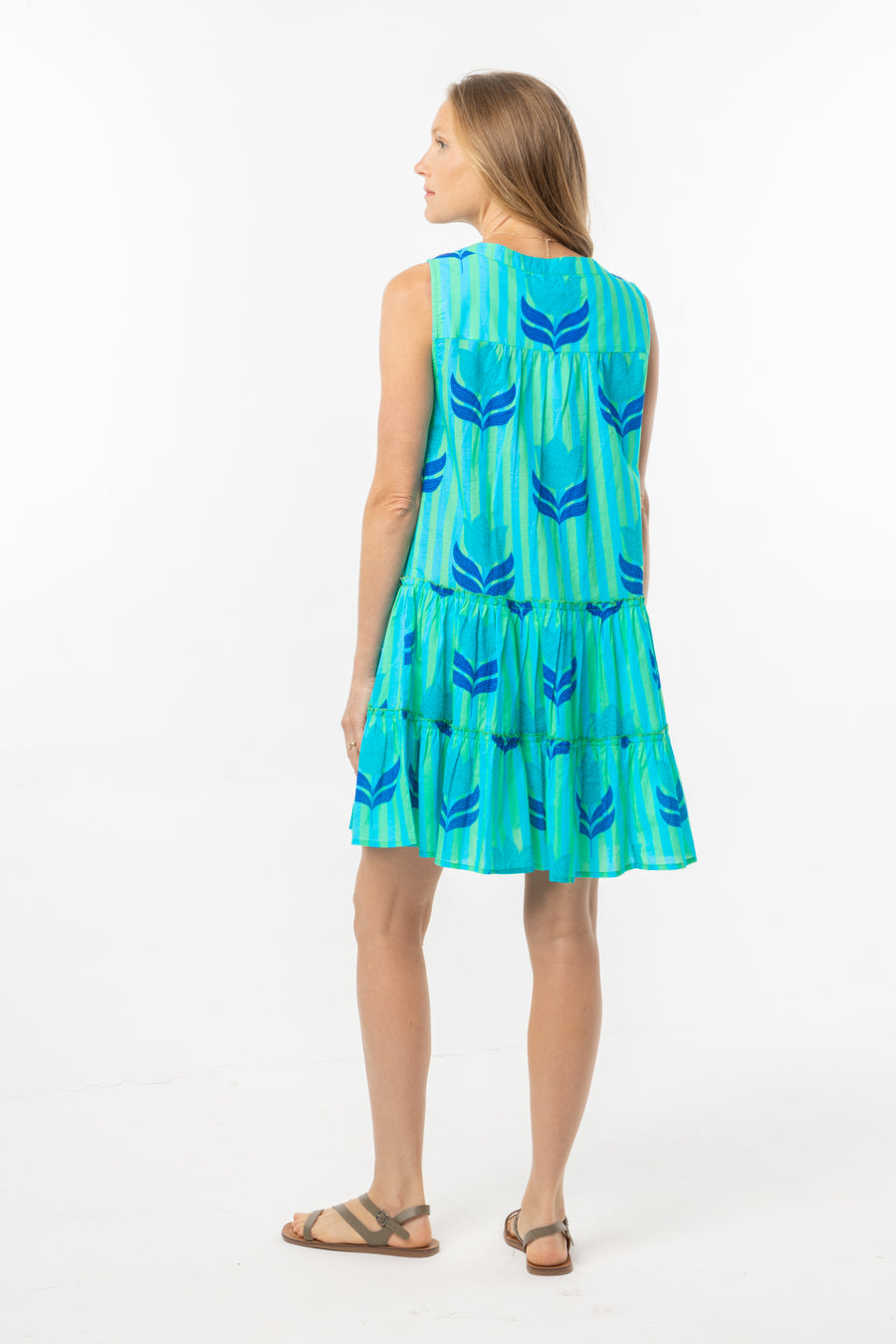 Virginia Dress | Turquoise Tulip | Summer Collection | Bindu Clothing