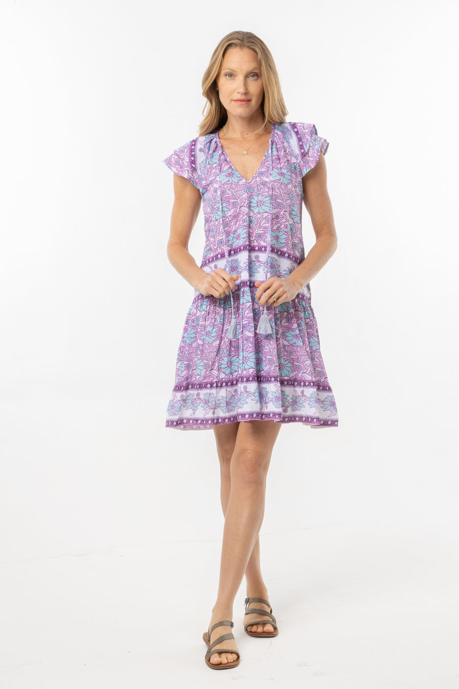 Carolina Dress | Lavender | Summer Collection | Bindu Clothing