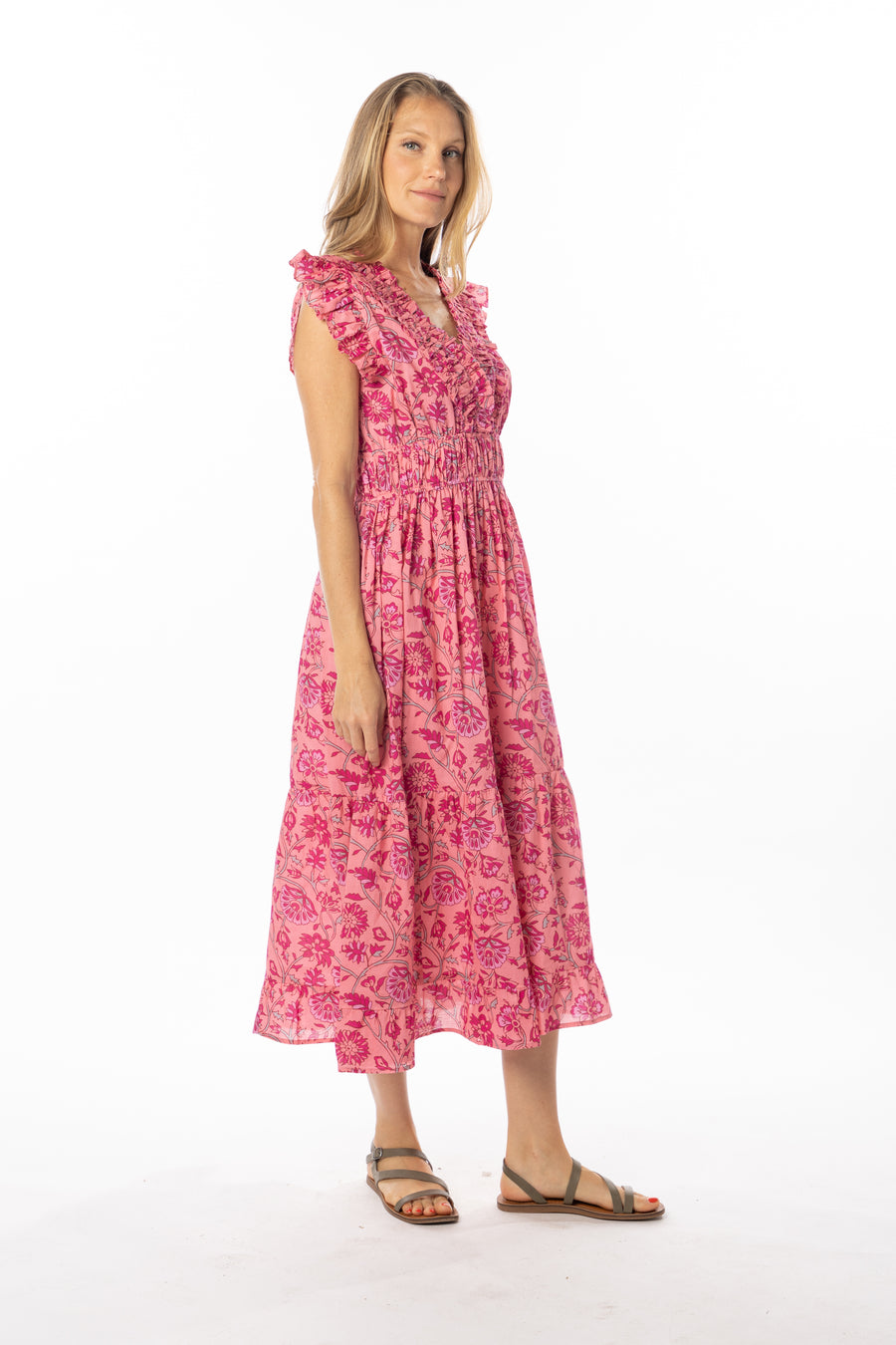 Cora Dress | Bubblegum | Spring | Summer | Bindu Clothing
