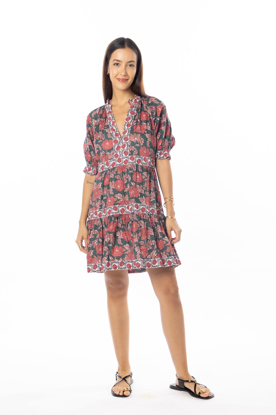 Eliana Dress | Sage | Spring Wear | Beach Wear | Bindu Clothing