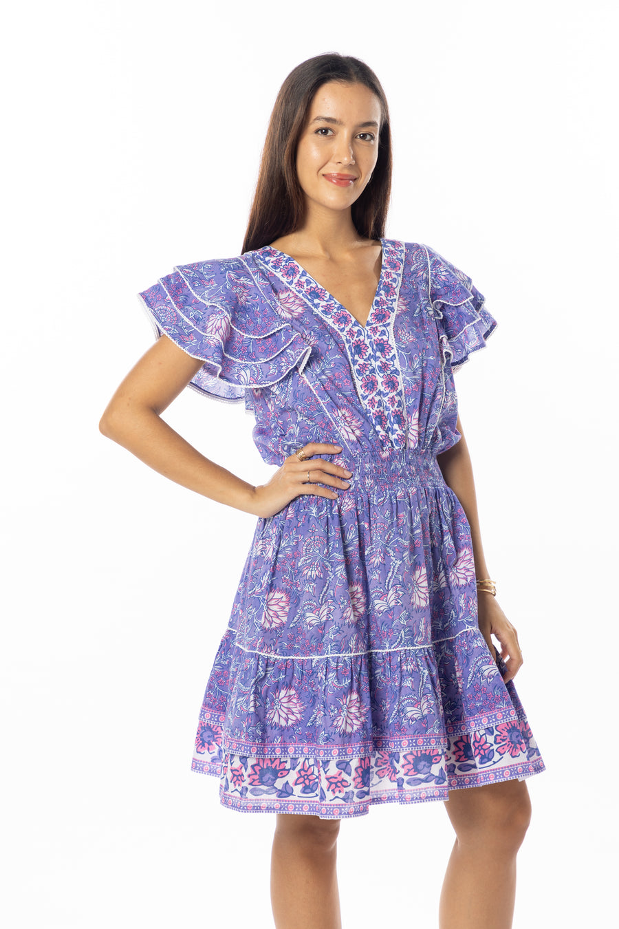 Gianna Dress | Iris Midi | Spring Collection | Bindu Clothing