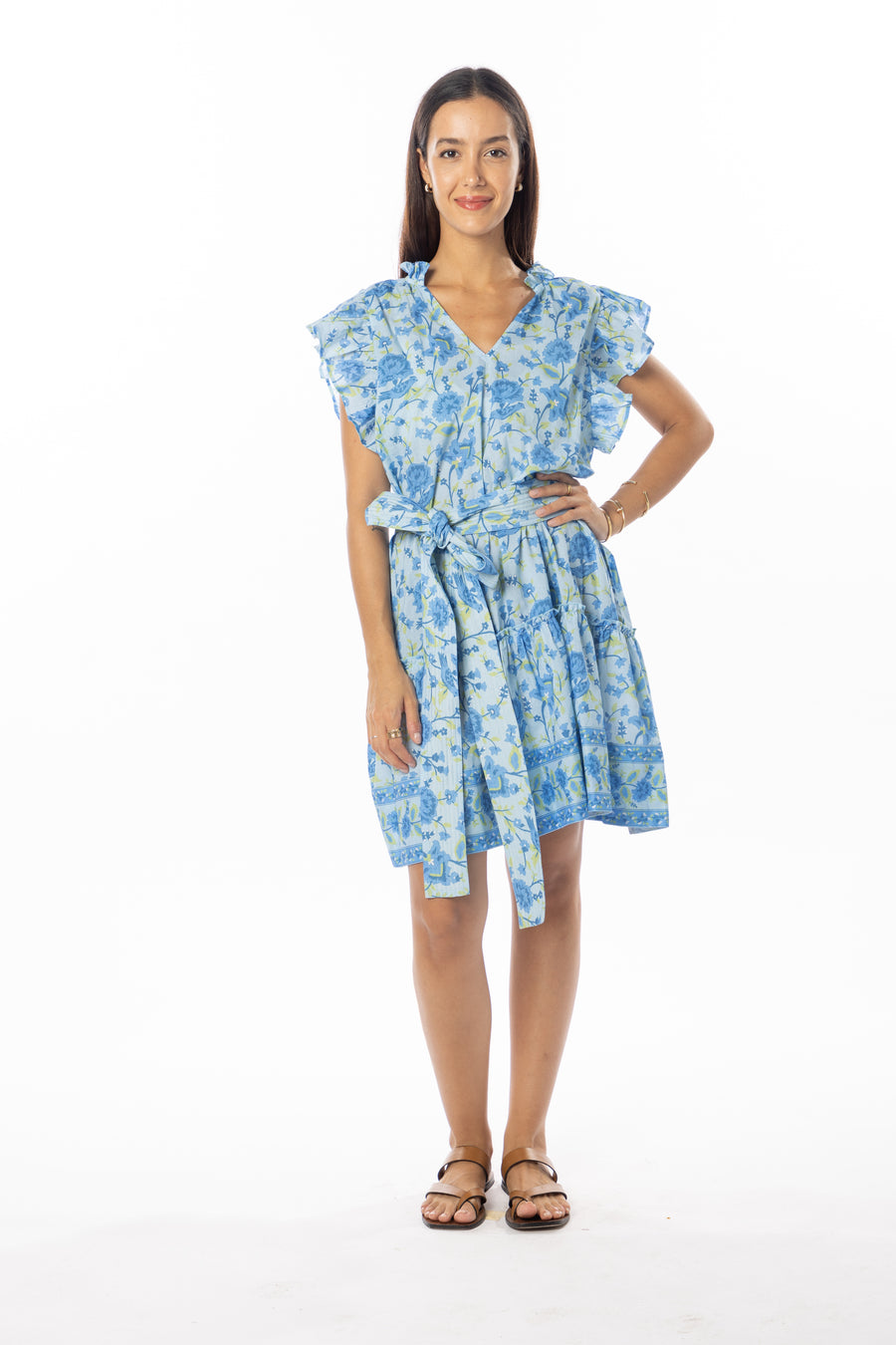 Harper Dress | Provence | Beachwear | Resort Wear | Bindu Clothing