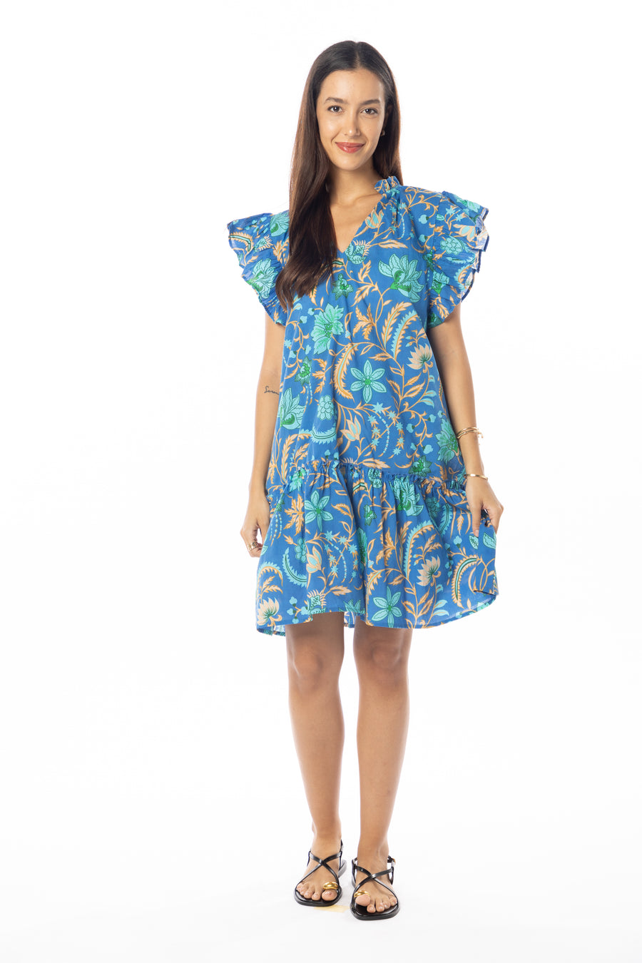 Harper Dress | Royal Blue | Beachwear | Spring 25 | Bindu Clothing