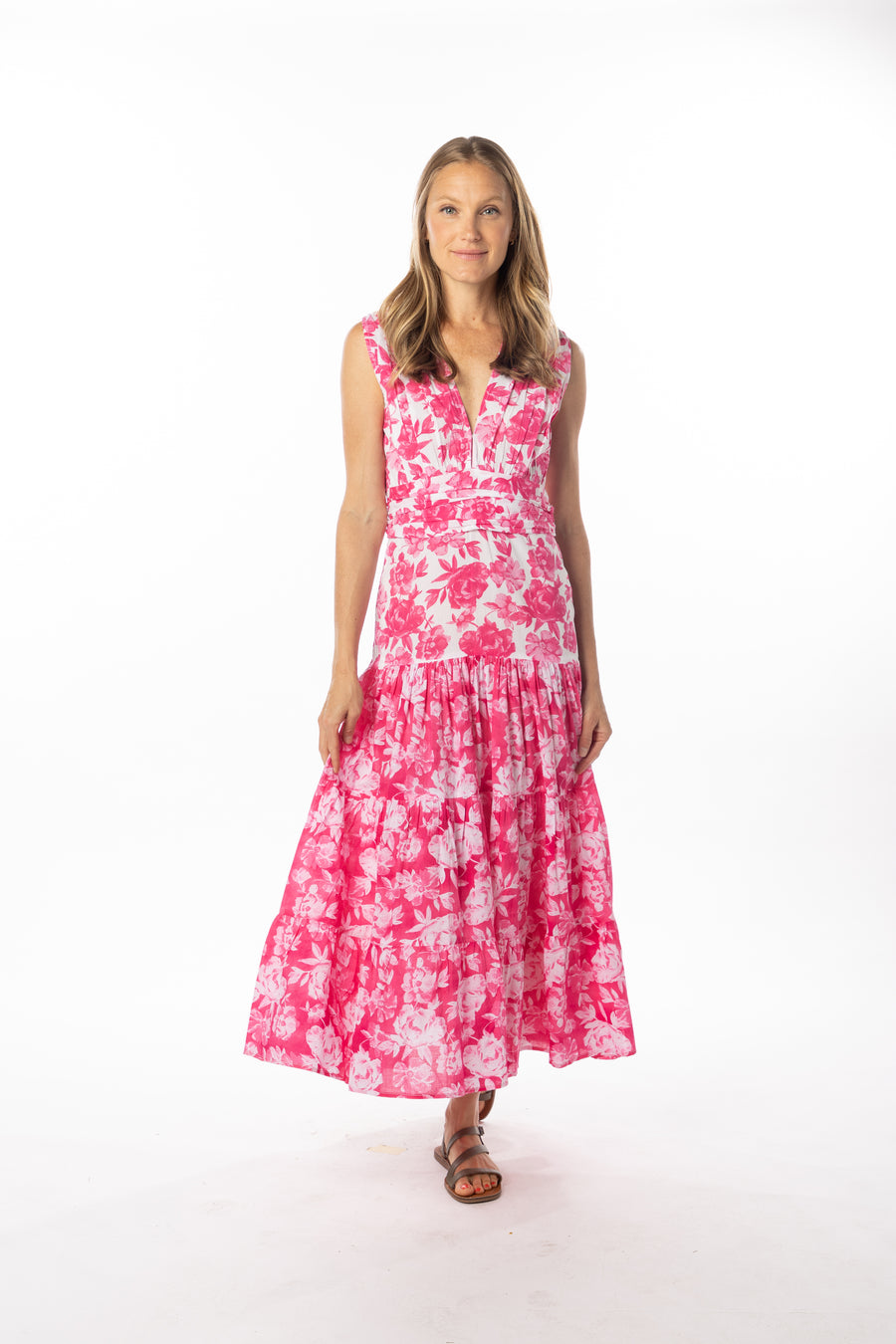 Hazel Dress | French Rose | Spring Summer | Bindu Clothing

