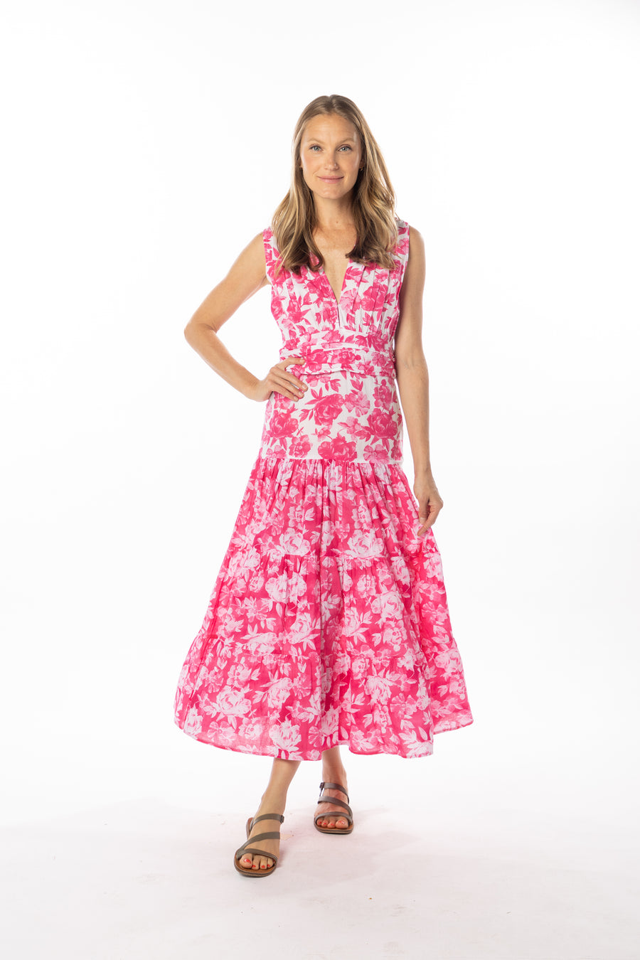 Hazel Dress | French Rose | Spring | Summer | Bindu Clothing
