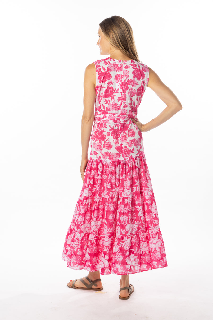 Hazel Dress | French Rose | Spring | Summer | Maxi Dress | Bindu Clothing
