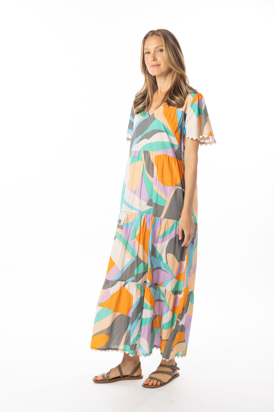Jules Dress | Multi Colored | Spring 25 | Maxi Dress | Bindu Clothing