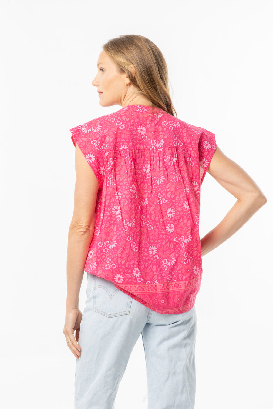 Martina Top | Magenta | Summer Tops | Bindu Clothing