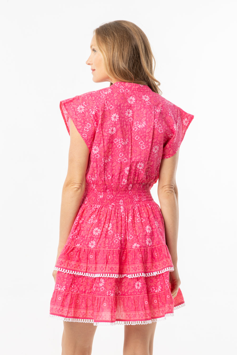 Poppy Dress | Magenta | Summer Dress | Bindu Clothing