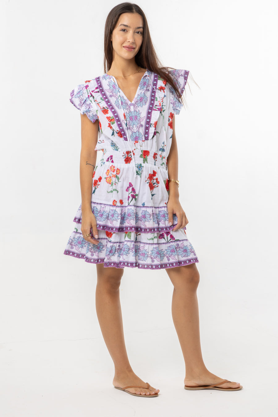 Sky Dress | Wild Flowers | Summer Collection | Bindu Clothing