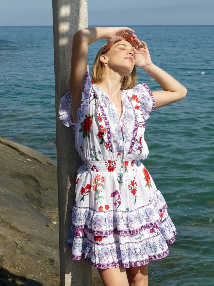 Sky Dress | Wild Flowers | Summer Collection | Bindu Clothing