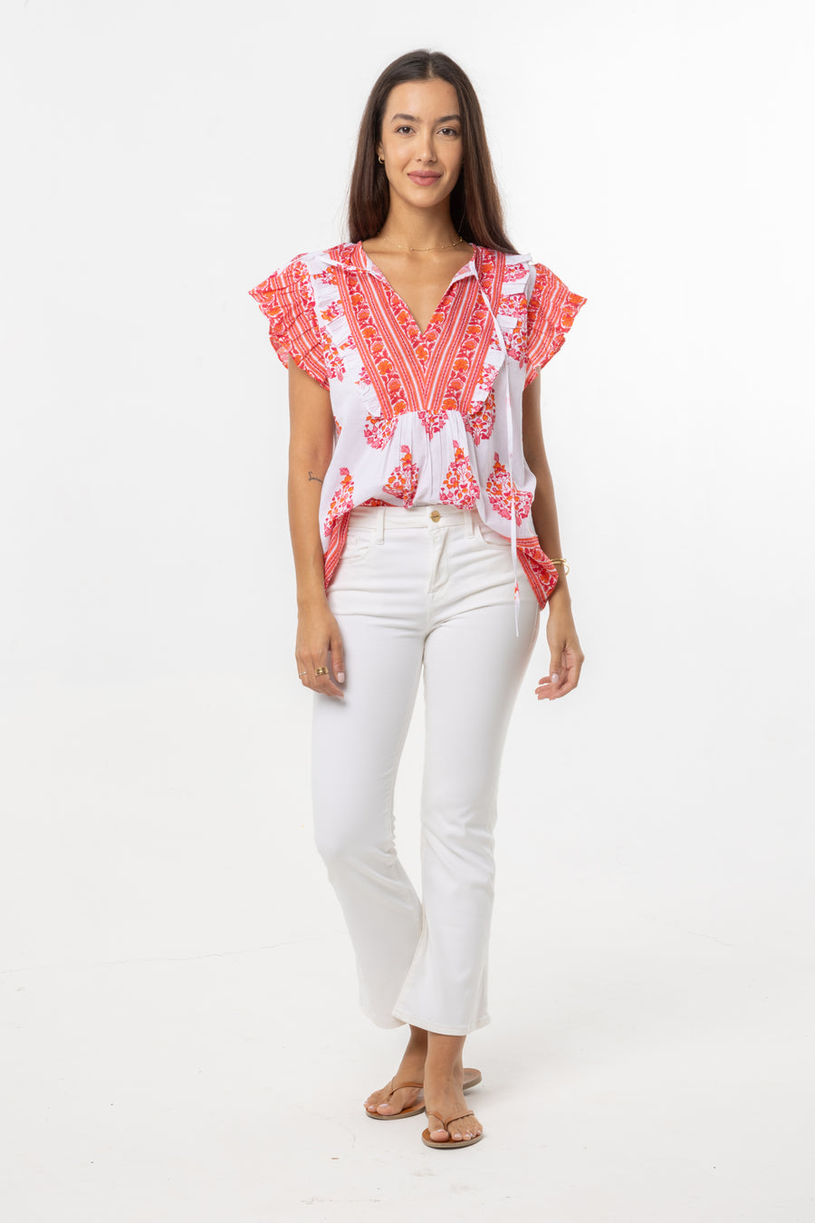 Sky Top | Cherry Pink | Spring | Summer Collection | Bindu Clothing