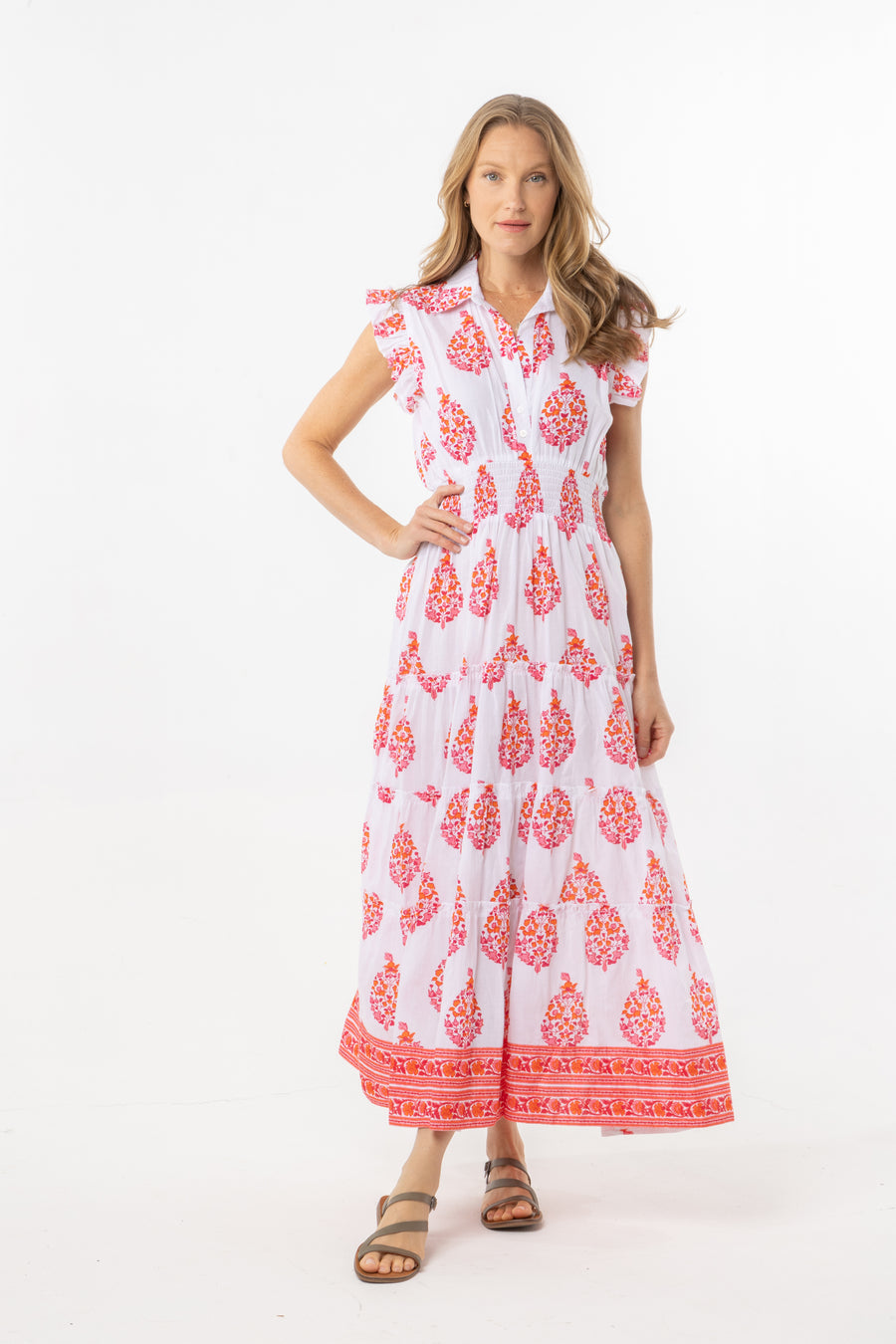 Paulina Dress | Cherry Pink | Spring | Summer | Bindu Clothing